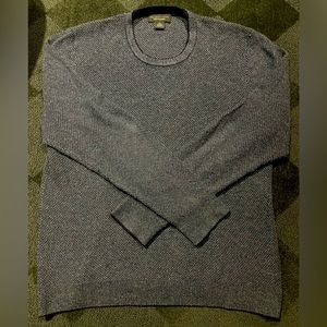 Men’s Double Collar crew neck sweater